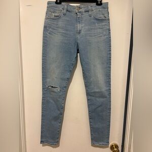 AG Farrah Skinny Ankle High Rise Jeans